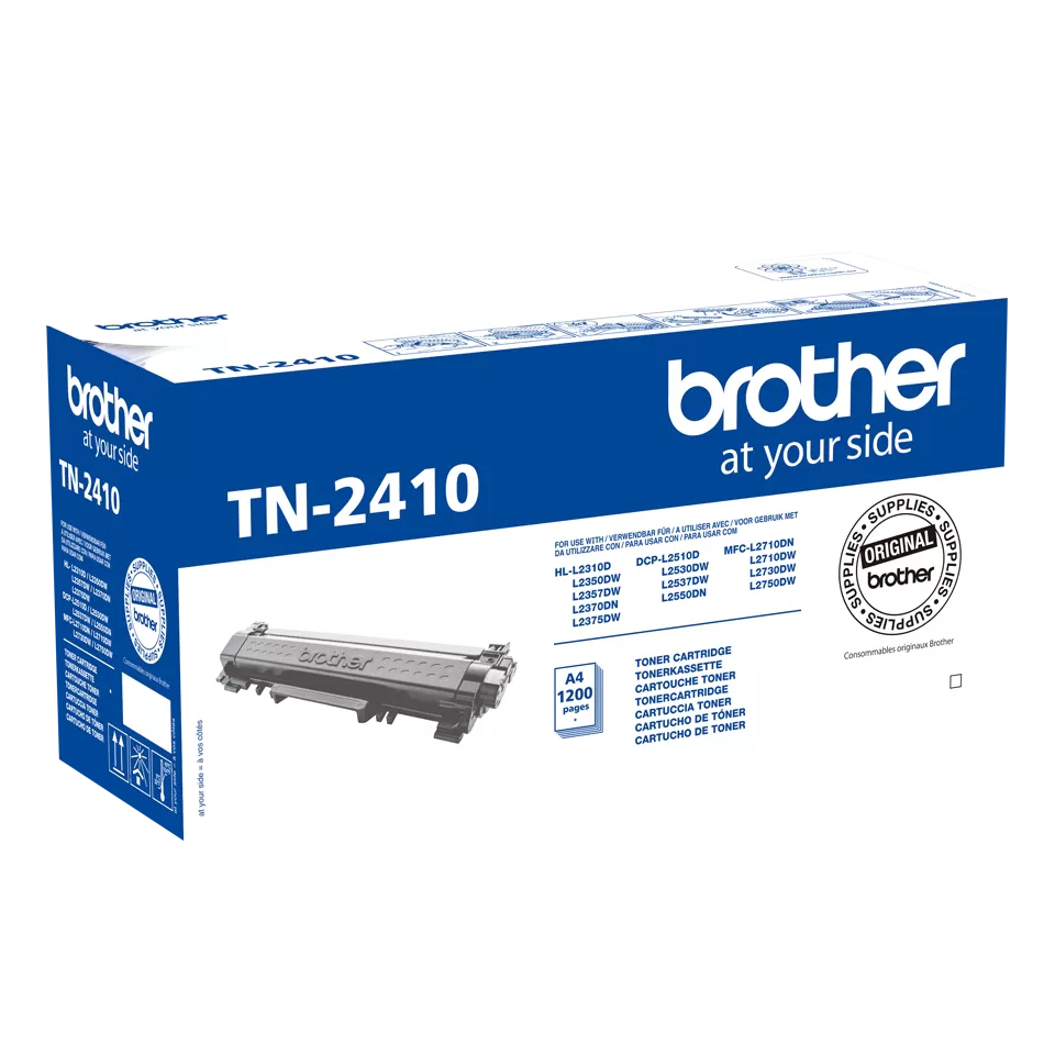 2 Toner Compatible Brother TN2420 TN2410 pour DCP-L2510D DCP-L2530DW,  Autonomie de 3000 Pages - Cdiscount Informatique