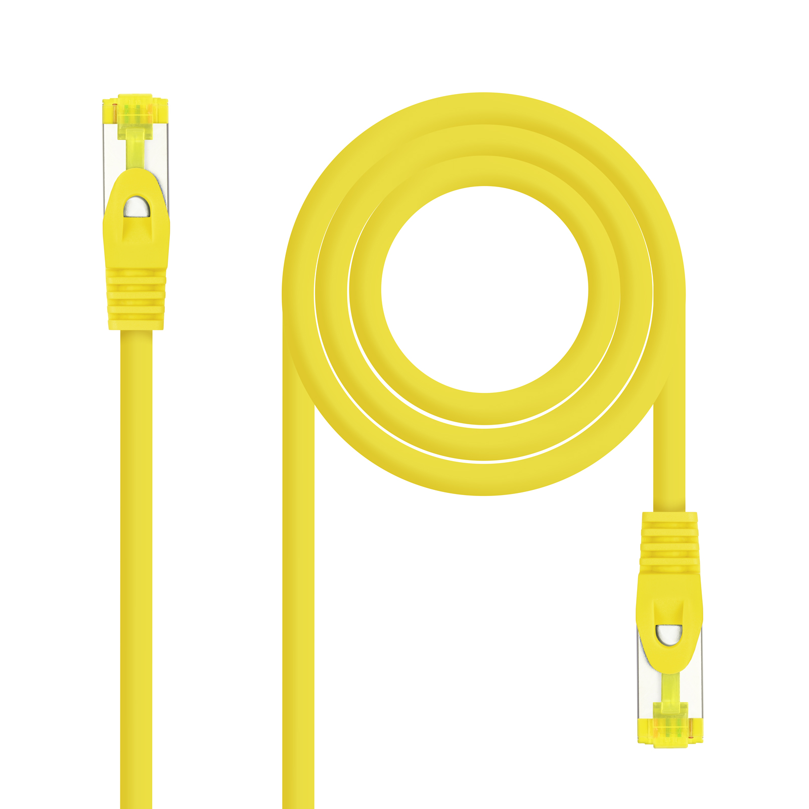 Nanocable Cable de Red Latiguillo RJ45 LSZH Cat.6a SFTP AWG26 3m - Color Amarillo