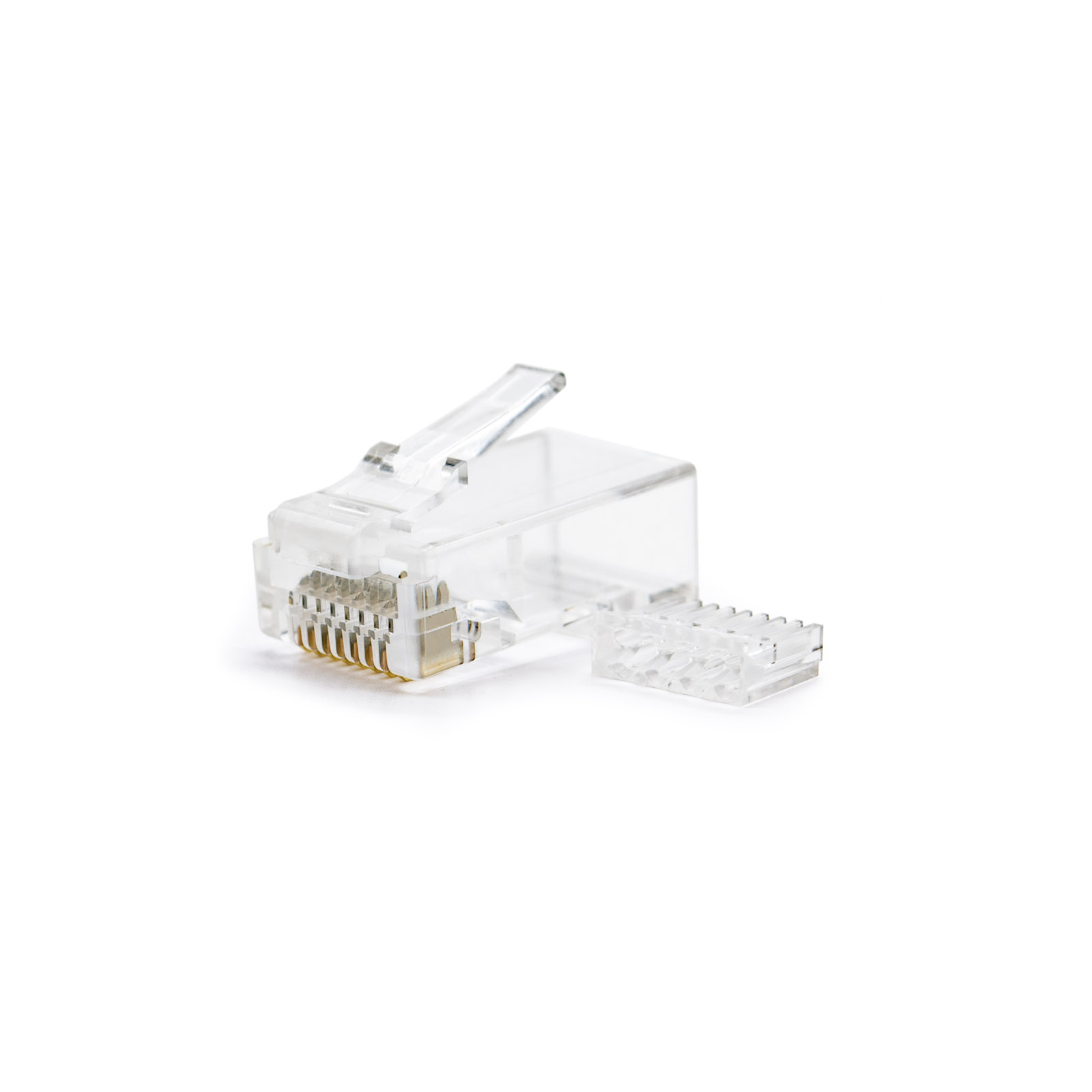 Nanocable Pack de 50 Conectores RJ45 8 Hilos Cat.6 - Color Transparente