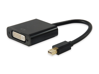 Equip Adaptador Mini DisplayPort Macho a DVI Hembra - Admite Transmisiones de Video Full HD