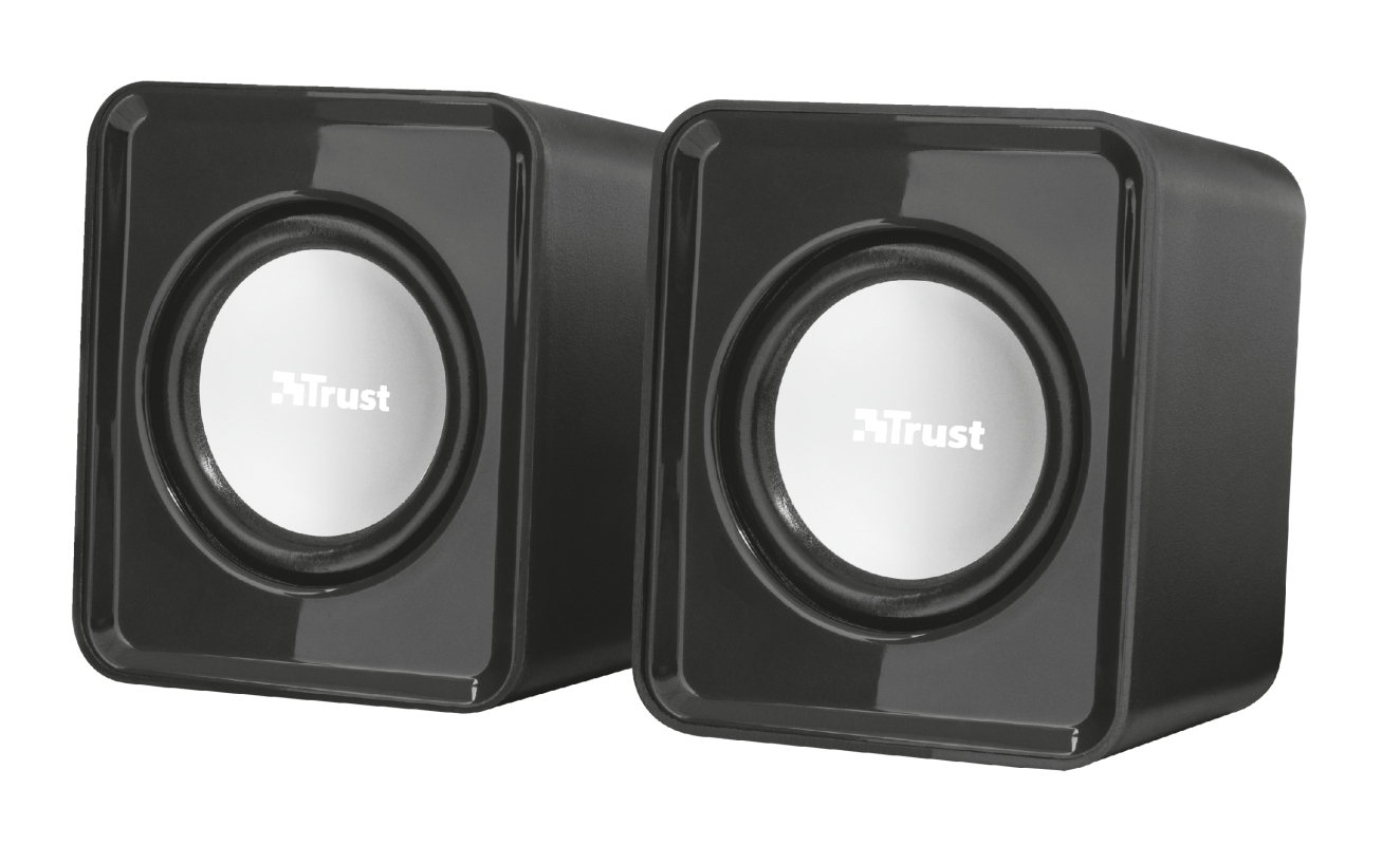 Trust 19830 Altavoces USB Leto Compact 2.0 6W Negro