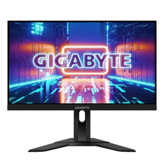 Gigabyte G24F Monitor Gaming LED IPS 23.8\" FullHD 1080p 165Hz FreeSync Premium - Respuesta 1ms - Angulo de Vision 178º - USB 3.0, HDMI, DP, Audio - VESA 100x100mm