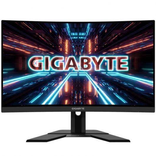 Gigabyte Monitor Gaming Curvo LED 27\" FullHD 1080p 170Hz - FreeSync Premium - Respuesta 1ms - Altavoces 4W - Angulo de Vision 178º - USB, HDMI, DP - VESA 100x100mm