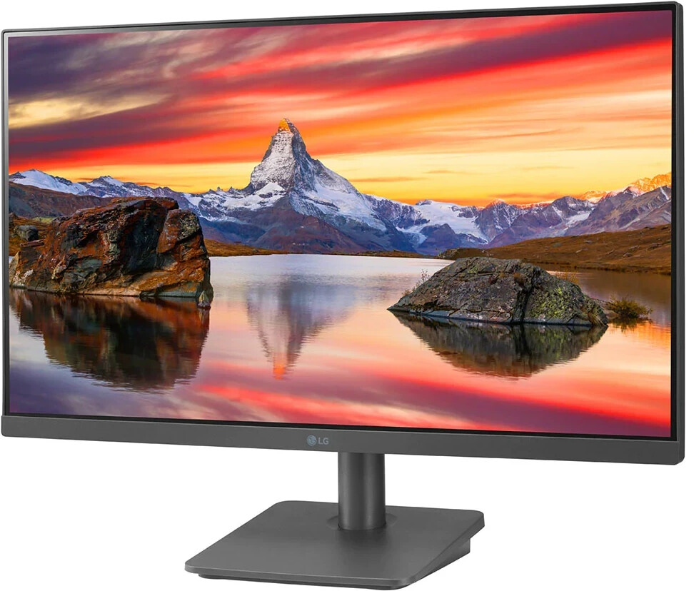 LG Monitor LED 24\" IPS FullHD 1080p 75Hz FreeSync - Respuesta 5ms - Angulo de Vision 178º - 16:9 - HDMI, VGA - VESA 75x75mm