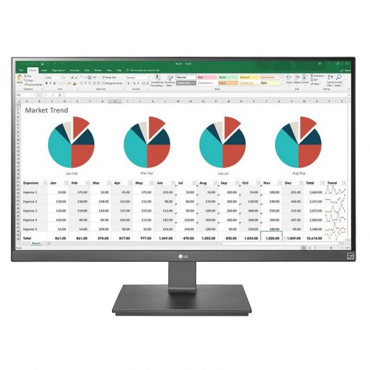 LG Monitor LED 27\" IPS Ultra HD 4K - Freesync - Respuesta 5ms - Angulo de Vision 178º - 16:9 - USB-C,A, HDMI, DP