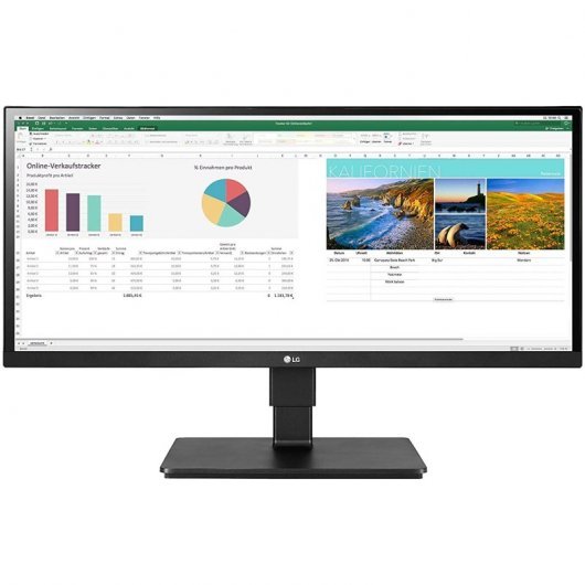 LG Monitor LED 29\" IPS UltraWide Full HD - Freesync - Respuesta 5ms - Angulo de Vision 178º - 21:9 - HDMI, DP