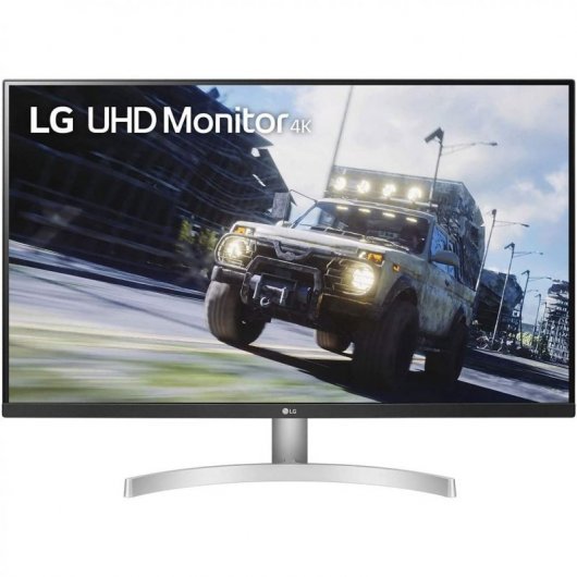 LG Monitor Gaming LED 31.5\" IPS UltraHD 4K FreeSync - Respuesta 4ms - Altavoces - Angulo de Vision 178º - 16:9 - HDMI, DisplayPorts - VESA 100x100