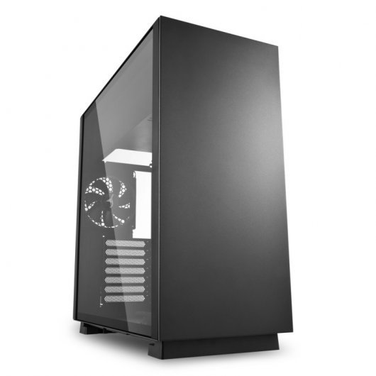 Sharkoon Pure Steel Caja Semitorre ATX, CEB, EATX, EEB, Micro ATX, Mini-ITX - Lateral Cristal Templado - Tamaño HDD 2.5\", 3.5\" - USB-A 3.2 y Audio - 2 Ventiladores 120mm Incluidos - Soporta Refrigeracion Liquida