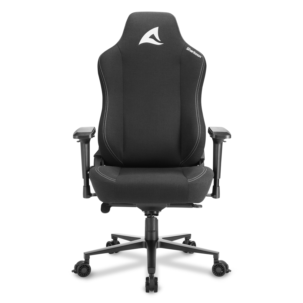 Sharkoon Skiller SGS40 Fabric Silla Gaming - Reposabrazos 4D - Piston de Gas Clase 4 - Base de Aleacion Aluminio - Ruedas con Bloqueo - Peso Max.150kg