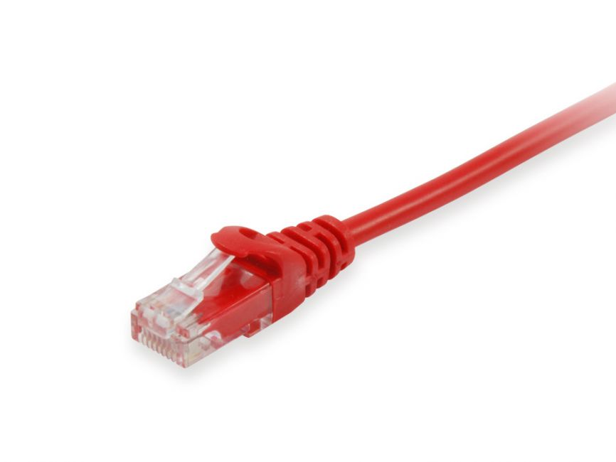 Equip Cable de Red U/UTP Cat.6 - Latiguillo 3m - Color Rojo