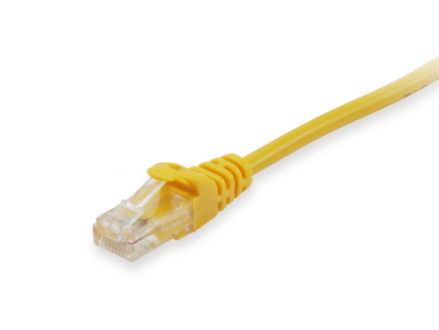 Equip Cable de Red U/UTP Cat.6 - Latiguillo 5m - Color Amarillo