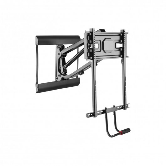 Equip Soporte de Pared Desplegable para TV de 43\"-70\" - Gestion de Cables - Piston de Gas - Peso Max 35kg - VESA 600x400mm