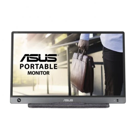 Asus ZenScreen MB16AH Monitor Portatil 15.6\" LED IPS FullHD 1080P - Respuesta 5ms - Altavoces Incorporados - Angulo de Vision 178º - 16:9 - USB-C, HDMI