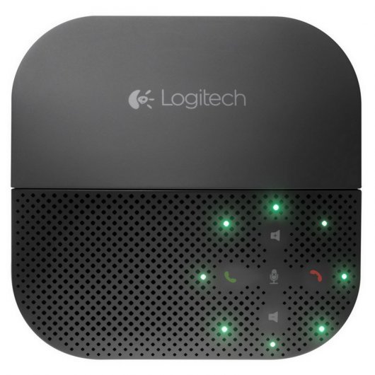 Logitech P710E Altavoz Portatil USB - Bluetooth - NFC - Autonomia hasta 15h - Soporte Integrado - Controles Tactiles - Manos Libres - Color Negro