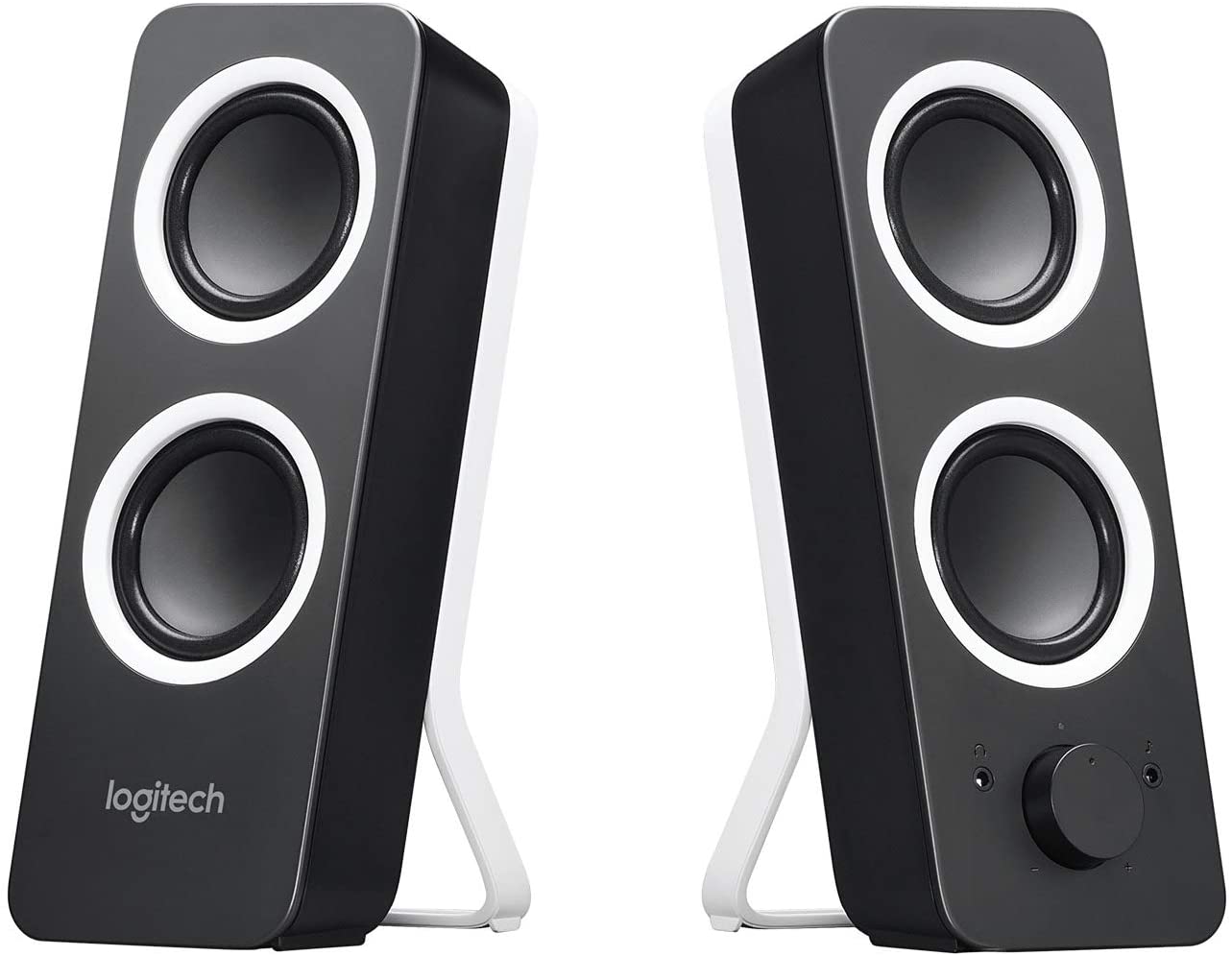 Logitech Z200 Altavoces Mutimedia Estereo 10W - Entrada Jack 3.5mm - Cable de 1.80m - Color Negro