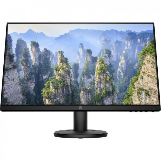 HP V24i Monitor 24\" LED IPS Full HD 1080p - Respuesta 5ms - 16:9 - HDMI, VGA - VESA 100x100 - Color Negro