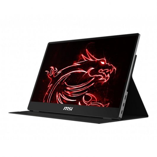 MSI Optix MAG162V Monitor Portatil Gaming IPS 15.6\" FullHD 1080p 60Hz - Altavoces 2W - Angulo de Vision 178º - 16:9 - USB-C, Mini HDMI