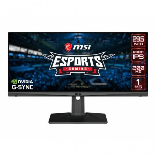 MSI Optix MAG301RF Monitor Gaming LED IPS 29.5\" FullHD 1080p 200Hz - Respuesta 1ms - Angulo de Vision 178º - 21:9 - USB-A,B, HDMI, DP - VESA 100x100mm