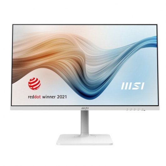 MSI Modern MD241PW Monitor LED IPS 27\" FullHD 1080p 75Hz - Respuesta 5ms - Altavoces 2W - Angulo de Vision 178º - 16:9 - HDMI, USB-C - VESA 75x75mm