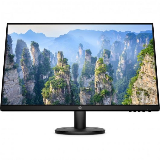 HP V27i Monitor 27\" LED IPS Full HD 1080p - Respuesta 5ms - 16:9 - HDMI, VGA - VESA 100x100 - Color Negro