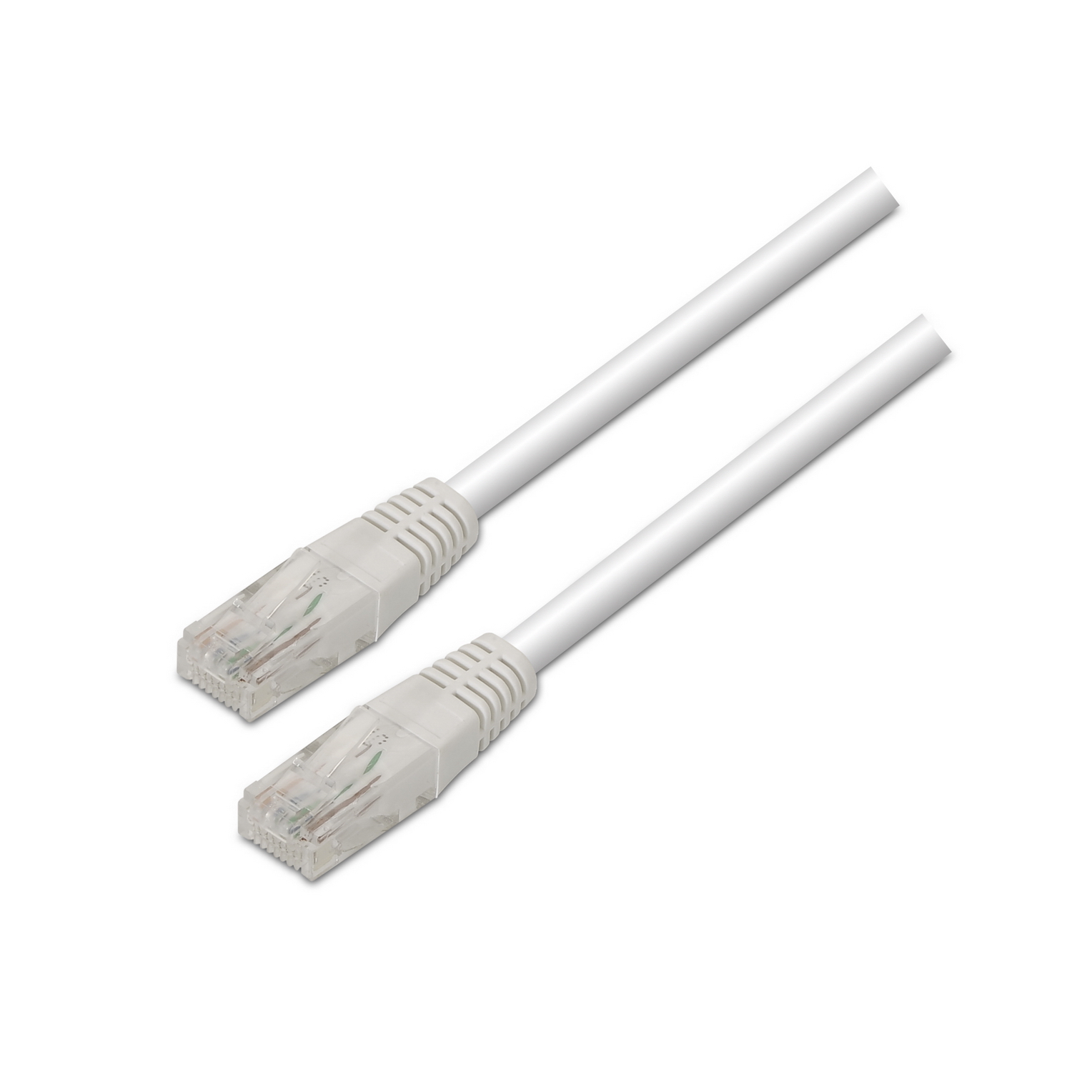 Aisens Cable de Red Latiguillo RJ45 Cat.5e UTP AWG24 - 5.0m - 10/100 Mbit/s - Color Blanco