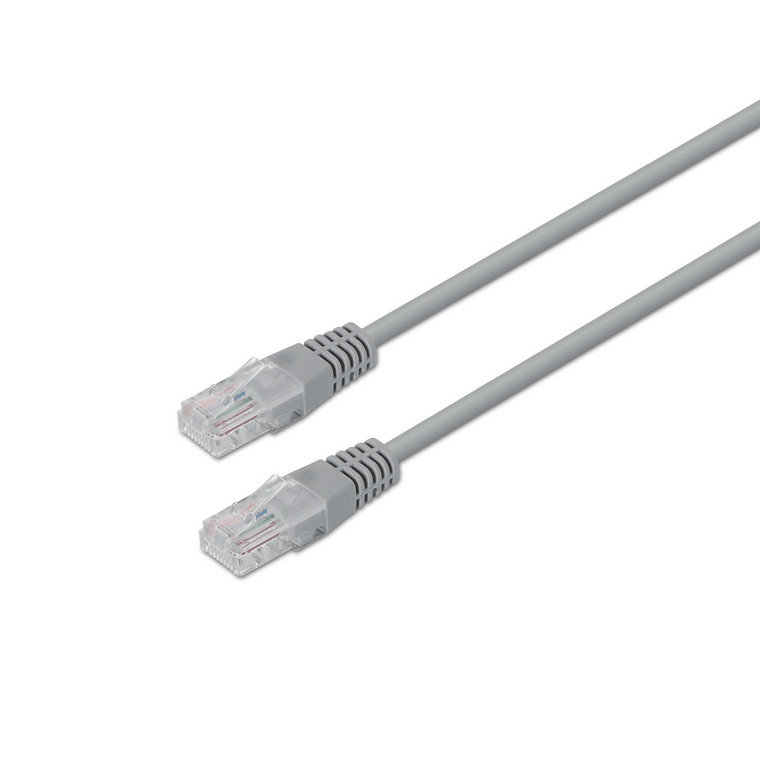 Aisens Cable de Red Latiguillo RJ45 LSZH Cat.6 UTP AWG24 - 10m - Libre de Halogenos - 10/100/1000 Mbit/s - Color Gris