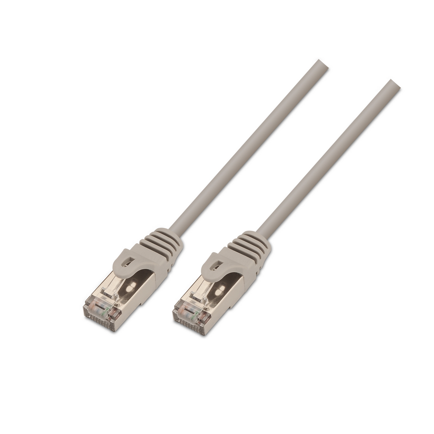 Aisens Cable de Red Latiguillo RJ45 Cat.6 FTP AWG24 - 2.0m - 10/100/1000 Mbit/s - Color Gris