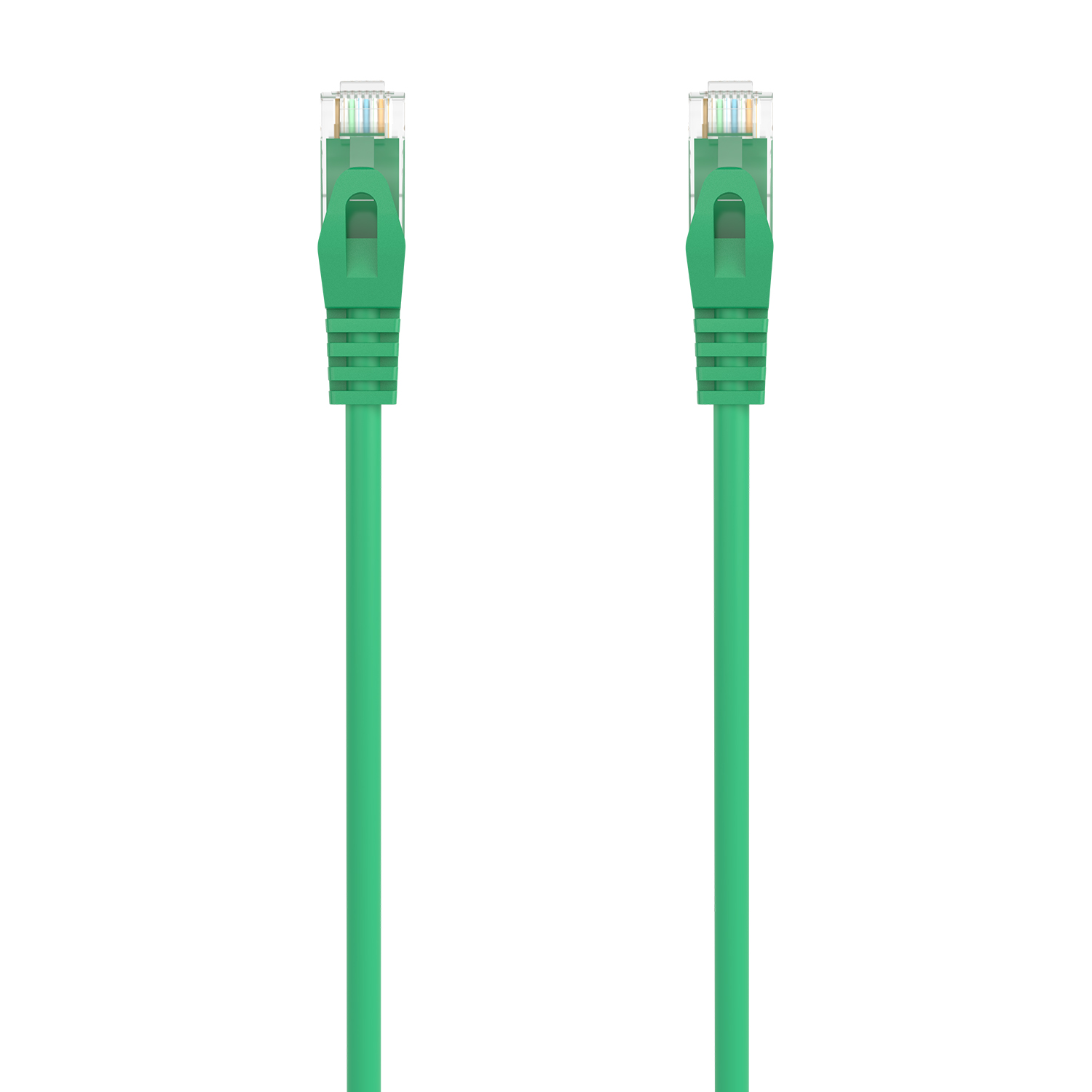 Aisens Cable de Red Latiguillo RJ45 LSZH CAT.6A 500 MHZ UTP AWG24 - 25CM - Color Verde