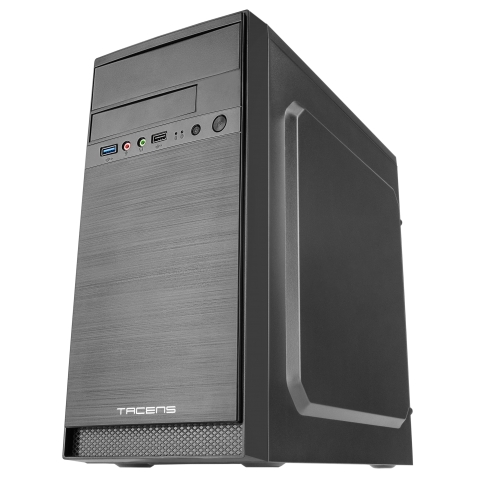 Tacens Anima AC4500 Caja Minitorre Micro ATX, Mini-ITX con Fuente de Alimentacion 500W - Tamaño HDD 2.5\", 3.5\", 5.25\" - USB-A 2.0, USB-A 3.0 y Audio