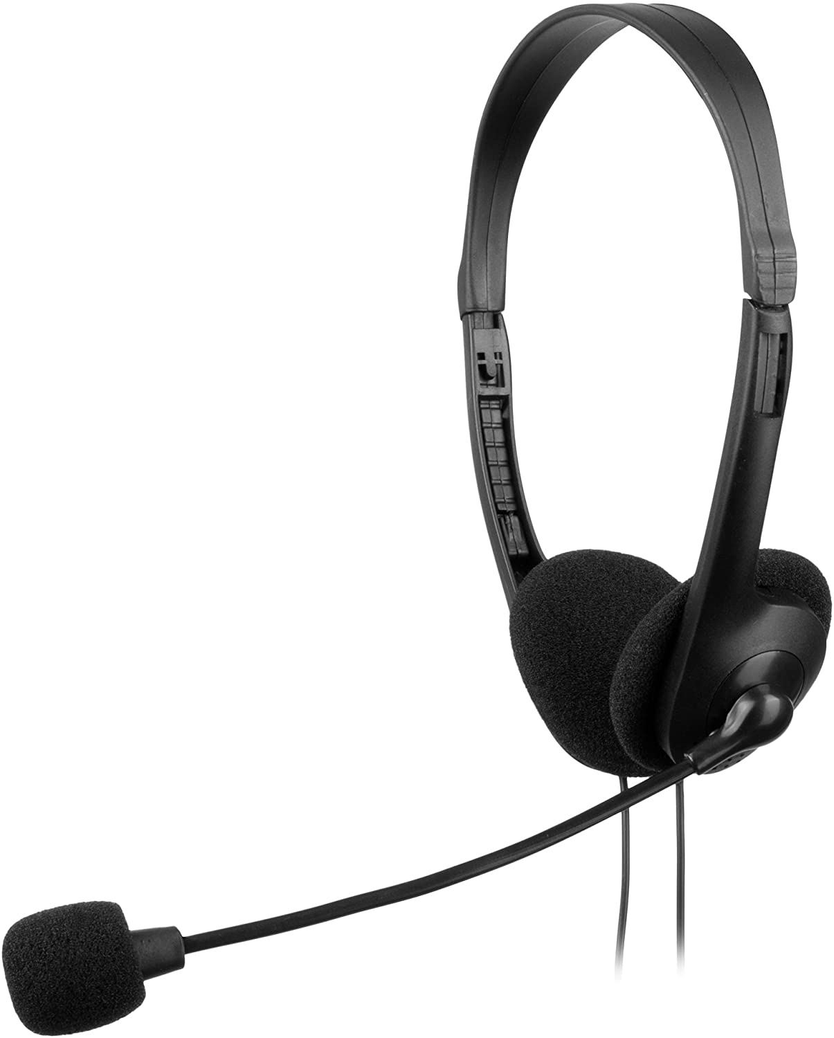 Tacens AH118 Auriculares con Microfono - Diadema Ajustable - Control en Cable - Jack 3.5mm - Cable de 2.20m