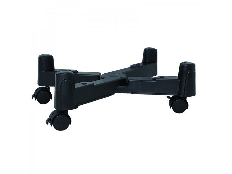 Approx Soporte Movil para CPU Ajustable de 7.5 a 25 cm 50kg Negro