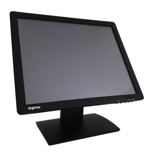 Approx Monitor Tactil LED 17\" para TPV 1280 x 1024 - Respuesta 5ms - Angulo de Vision 160º - USB, VGA - VESA