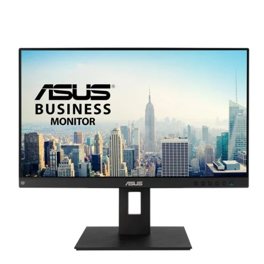 Asus Monitor 23.8\" LED IPS FullHD 1080p - Respuesta 5ms - Ajustable en Altura, Giratorio e Inclinable - Altavoces Incorporados - Angulo de Vision 178º - 16:9 - USB, HDMI, VGA, DisplayPort - VESA 100x100mm