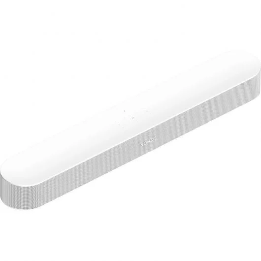 Sonos Beam Gen2 Barra de Sonido WiFi, HDMI, Ethernet - Tecnologia Trueplay - Control por Voz - Color Blanco