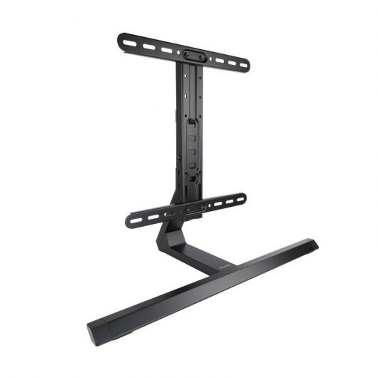 Tooq Soporte de Mesa para TV de 32\"-65\" - Gestion de Cables - Peso Max 40Kg - VESA 400X400mm - Fabricado en Aluminio - Color Negro