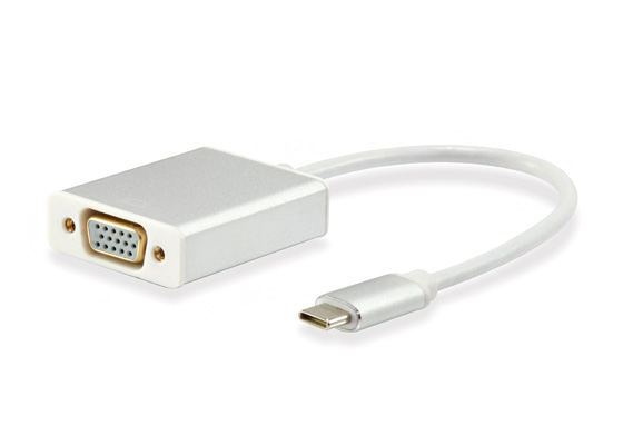 Equip Adaptador USB-C Macho a VGA Hembra