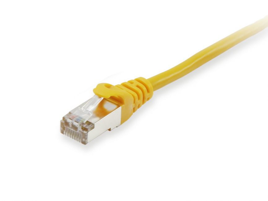 Equip Cable de Red F/UTP Cat.5e - Latiguillo 1m - Color Amarillo