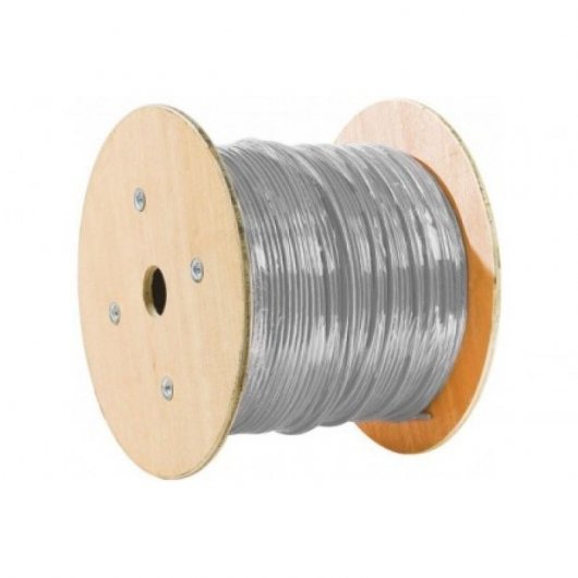 Equip Bobina de Cable de Red CAT6 U/UTP Rigido LSOH - Libre de Halogenos - Longitud 305m - Color Gris