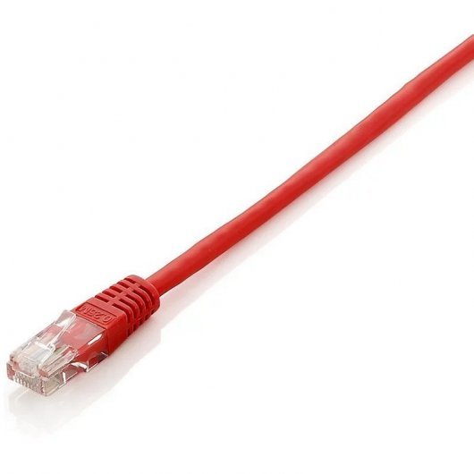 Equip Cable de Red RJ45 UTP Cat 6 - Latiguillo 2m - Color Rojo