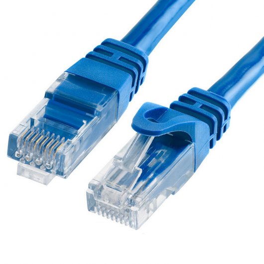 Equip Cable de Red UTP Cat 6 - Latiguillo 1m - Color Azul