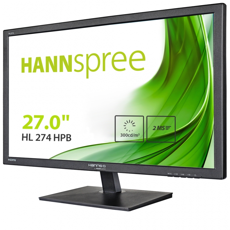 Hannspree Monitor LED 27\" 1080p Full HD