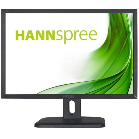 Hannspree Monitor LED 24\" 1200p FullHD - 16:10 - Pantalla Rotatoria - Angulo de Vision 178º - Respuesta 5ms - Altavoces 3W - HDMI, USB, DVI, DP, VGA y 3.5mm - VESA 100x100 mm