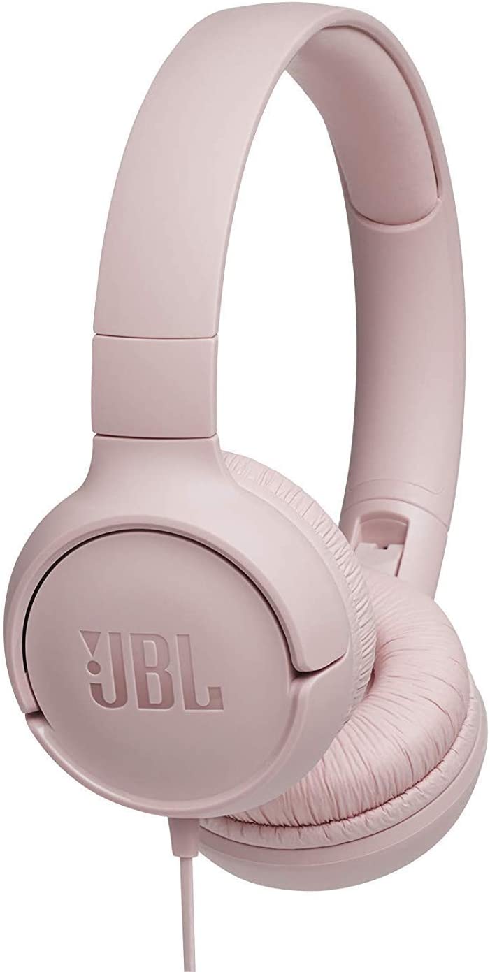 JBL Tune 500 Auriculares con Microfono - Diadema Ajustable - Plegables - Control en Cable - Cable de 1.20m