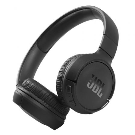 JBL Tune 510BT Auriculares Bluetooth con Microfono - Diadema Ajustable - Autonomia hasta 40h - Plegables - Asistente de Voz - Manos Libres - Color Negro