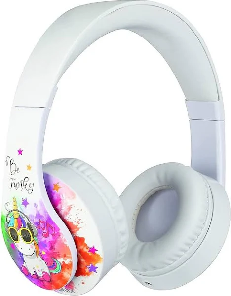 Konix Unik Funky Auriculares Gaming con Microfono - Almohadillas Acolchadas - Diadema Ajustable - Cable de 1.20m