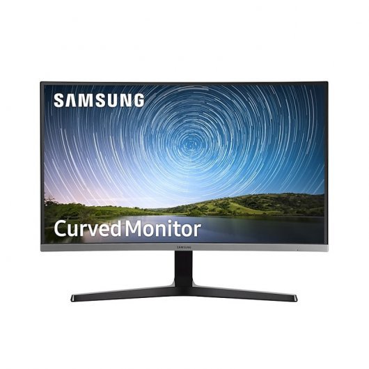 Samsung Monitor Curvo LED 27\" FullHD 1080p - Respuesta 4ms - 16:9 - HDMI, VGA - VESA 75x75 - Color Negro