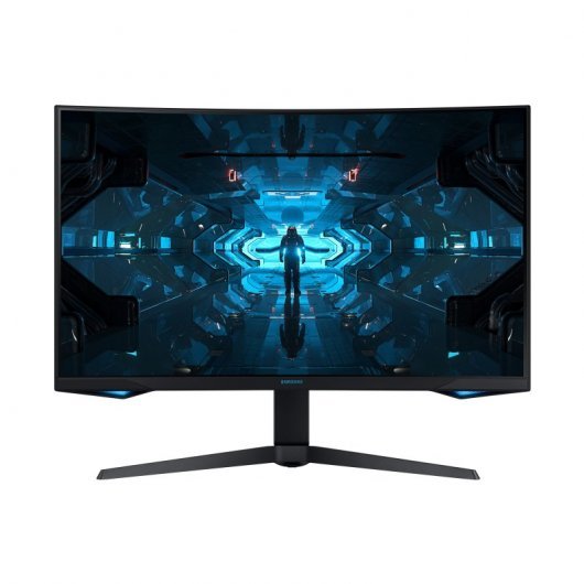 Samsung Odyssey G7 Monitor Curvo QLED 32\" WQHD 240Hz G-Sync - AMD FreeSync - Respuesta 1ms - Giratorio - 16:9 - HDMI, USB 3.2 - VESA 100x100 - Color Negro