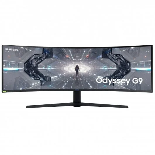 Samsung Odyssey G9 Monitor Curvo 49\" QLED Dual QHD 240Hz FreeSync Premium Pro - Respuesta 1ms - 32:9 - USB, Thunderbolt, HDMI, DisplayPort - VESA