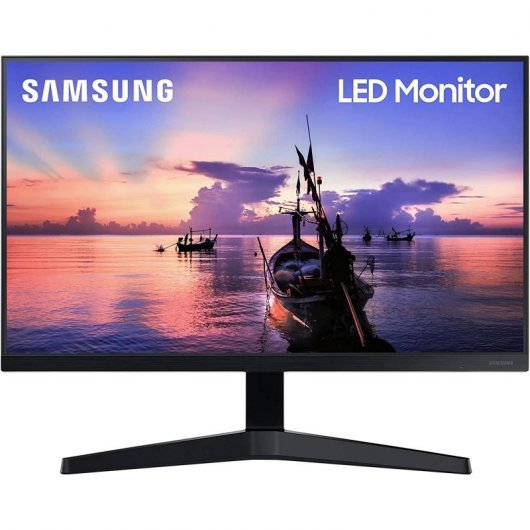 Samsung Monitor LED 24\" IPS FullHD 1080p FreeSync - Respuesta 5ms - 16:9 - HDMI, VGA - VESA 100x100 - Color Negro