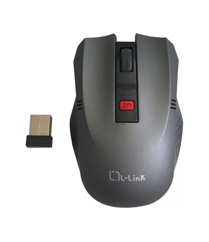 L-Link LL-2095-G Raton Inalambrico USB 1600dpi Gris